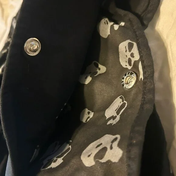 NWT Vintage Y2K Hot Topic Skull Bag - Picture 3 of 5